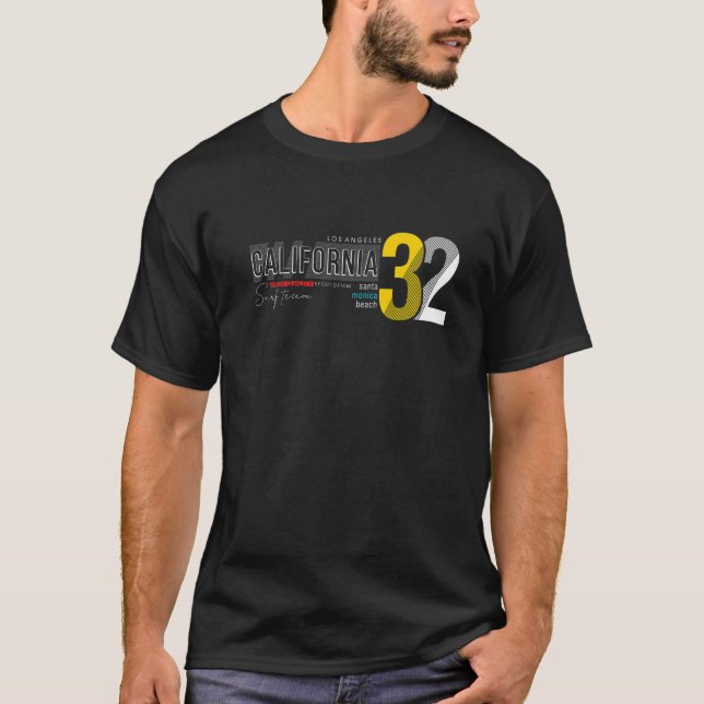 California 32 Republic Cali Apparel T-Shirt (Front)