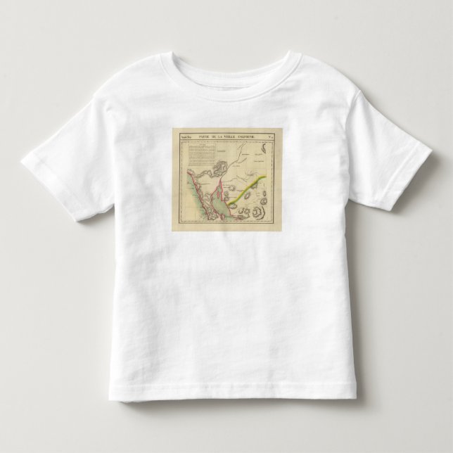 California 53 toddler t-shirt (Front)