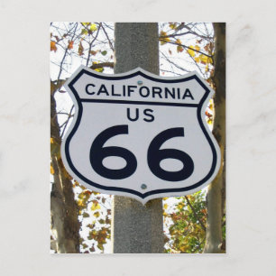 California 66 Postcard