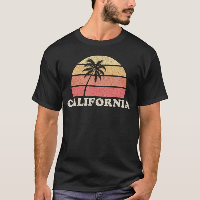 California 70S Throwback T-Shirt (Front)