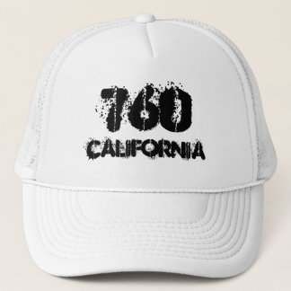 California 760 area code.  Hat gift idea.