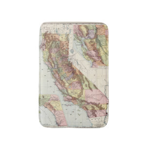 California 8 bath mat