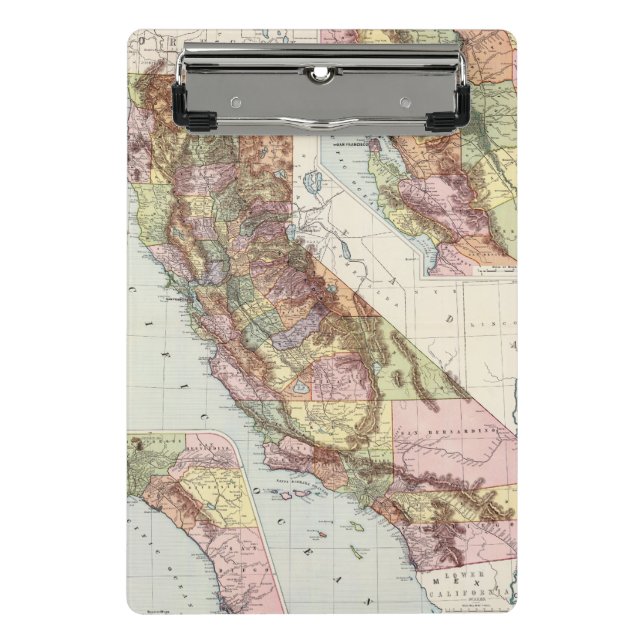 California 8 mini clipboard (Front)