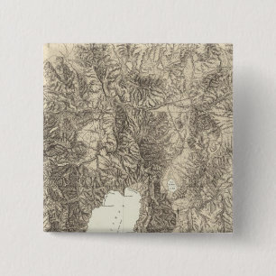 California and Nevada 2 Inch Square Button