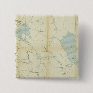 California and Nevada 3 2 Inch Square Button