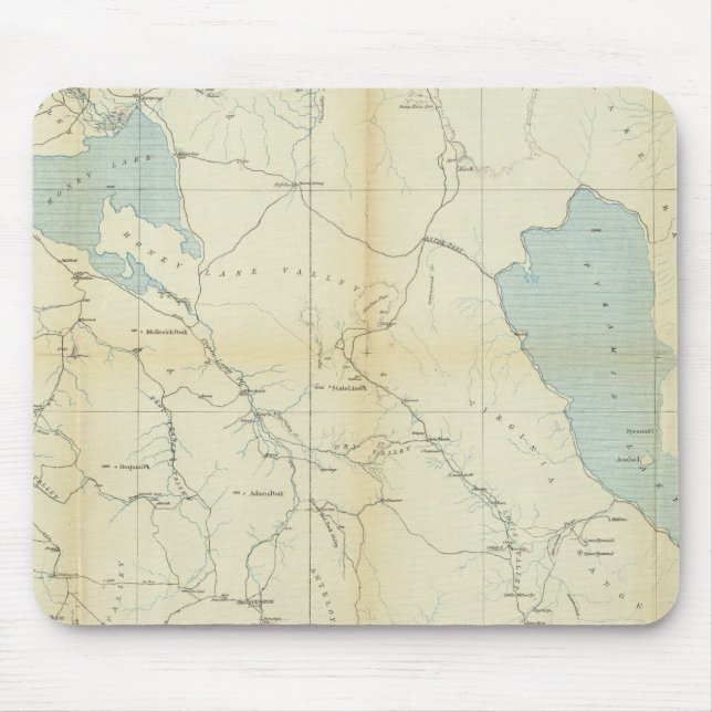 California and Nevada 3 Mouse Pad (Front)