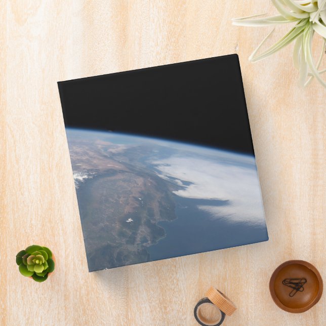 California And Nevada As Seen From Space. Binder (In Situ)