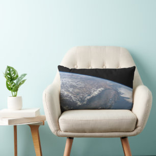 California And Nevada As Seen From Space. Lumbar Pillow