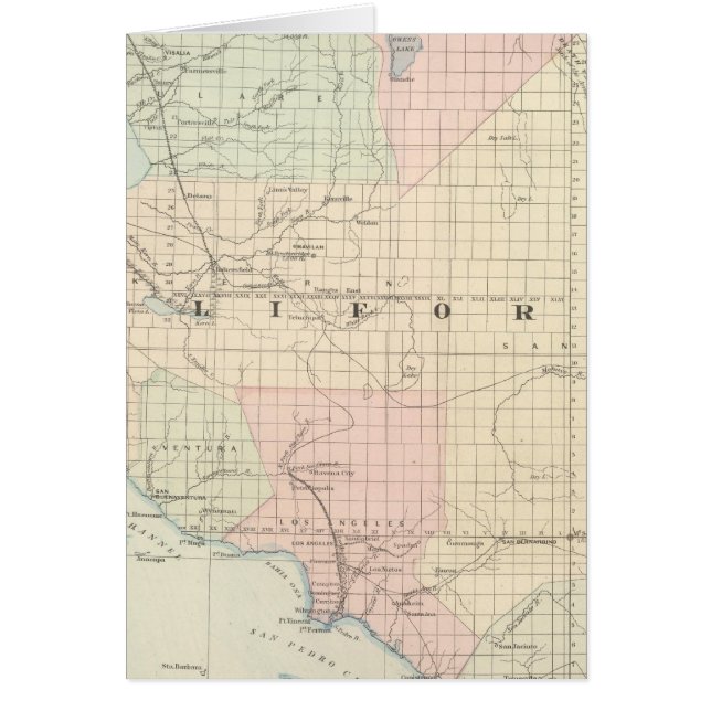 California and Nevada South Portion (Front)