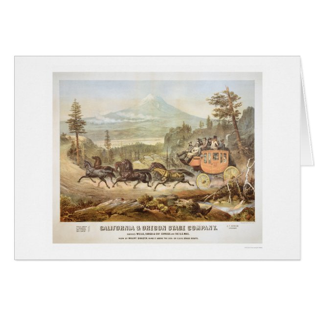 California and Oregon Stage Company (Front Horizontal)