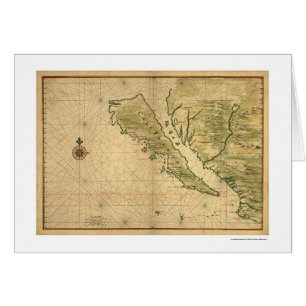 California As An Island 1650