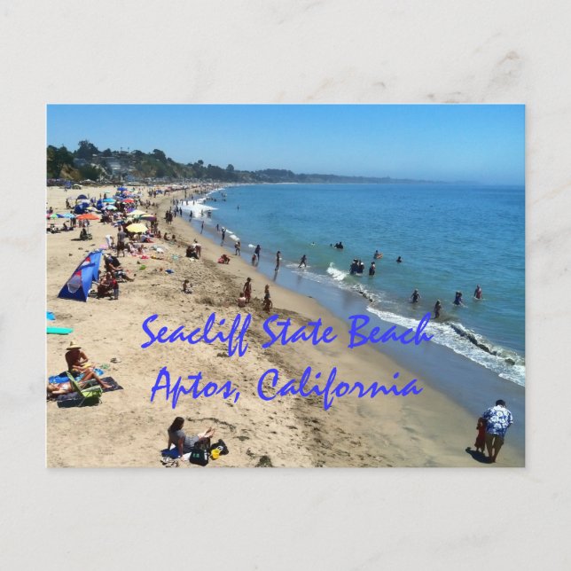 California Beach Parks Postcard (Front)