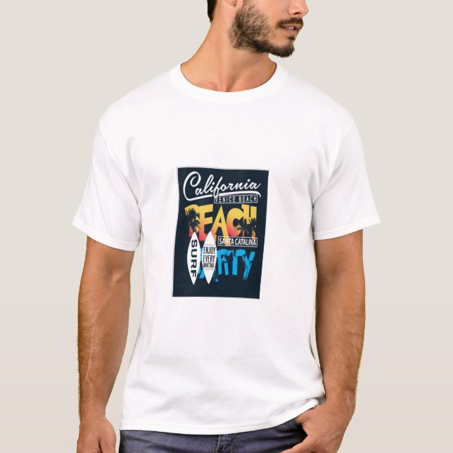 California Beach Party T-Shirt (Front)