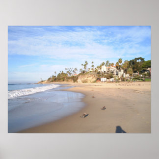 California Beach Poster