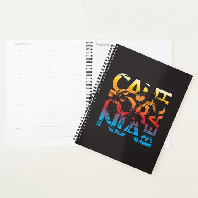 California Beach Poster Planner (Display)