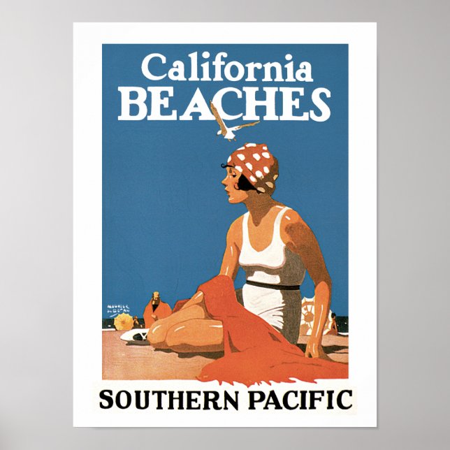 California Beaches Poster (Front)