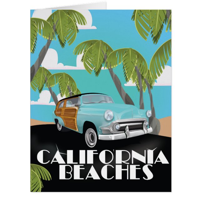 California Beaches Vacation print (Front)