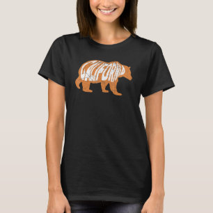 California Bear America Usa American Californian T-Shirt