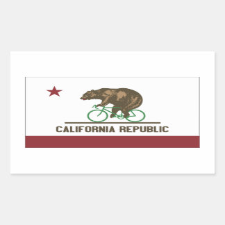 California Bear Bike Sticker