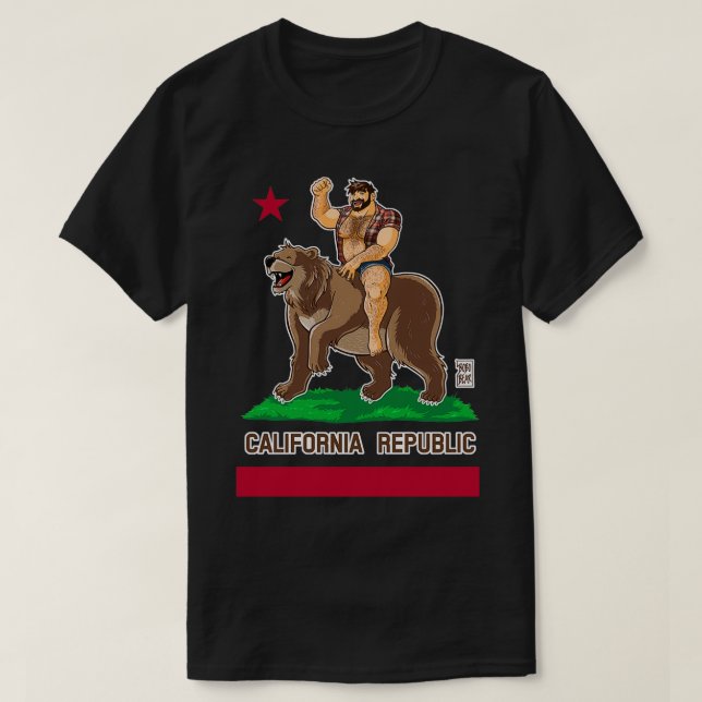 CALIFORNIA BEAR Classic TShirt (Design Front)