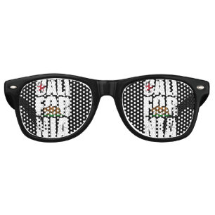 California Bear Flag Retro Sunglasses