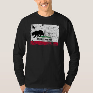 California Bear Is Moving To Montana Walking Away T-Shirt