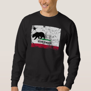 California Bear Is Moving To Nevada Walking Away Sweatshirt
