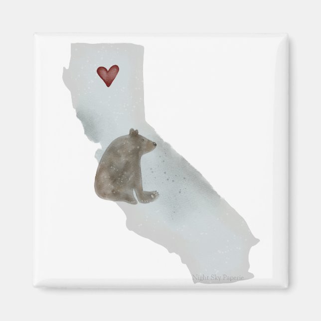 California Bear Magnet (Front)