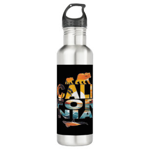 California Bears and Whale 710 Ml Water Bottle