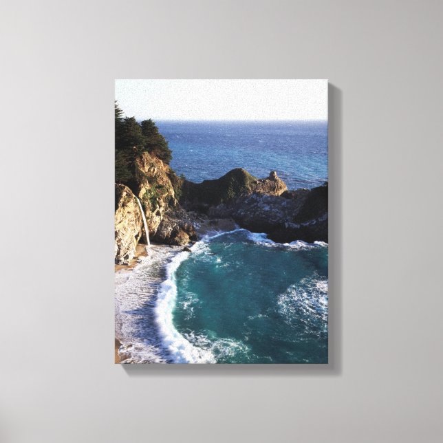 California, Big Sur Coast, Central Coast 2 Canvas Print (Front)