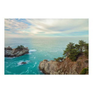 California Big Sur McWay Falls Cove Photo Print