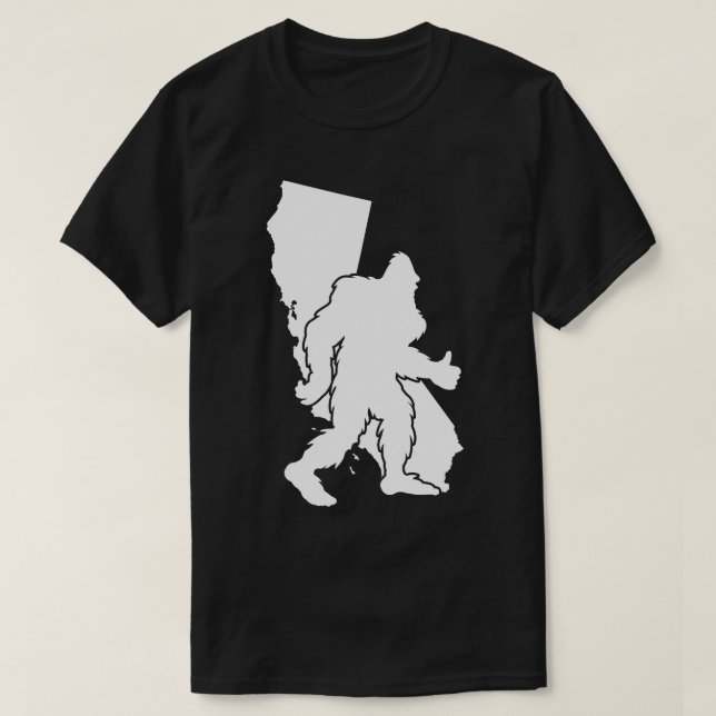 California Bigfoot T-Shirt (Design Front)