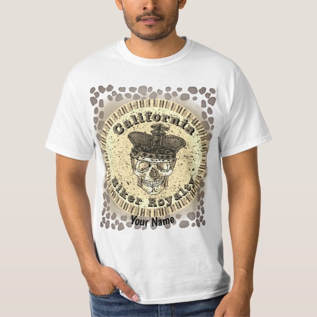 California Biker  T-Shirt (Front)