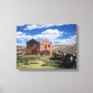 California, Bodie State Historic Park, An old Canvas Print