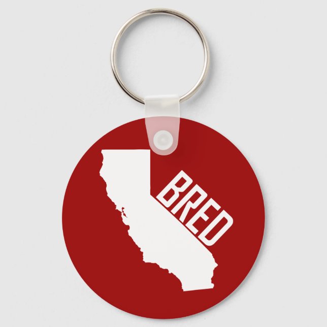 California Bred Keychain (Front)