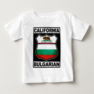 California Bulgarian American Baby T-Shirt