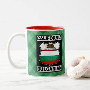 California Bulgarian American Mug