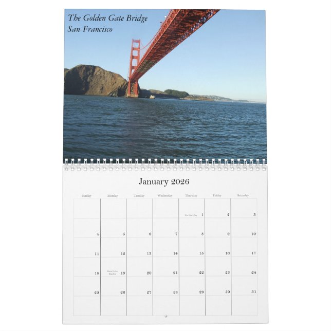 California Calendar, 2012 Travel Calendar CA (Jan 2026)