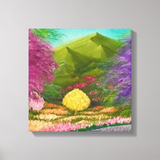 California Canvas Print (Front)