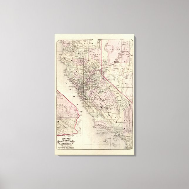 California Canvas Print (Front)