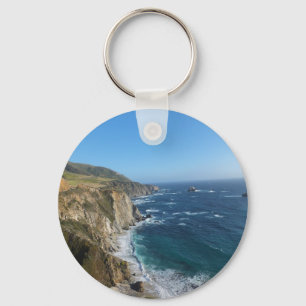 California Central Coastline Keychain