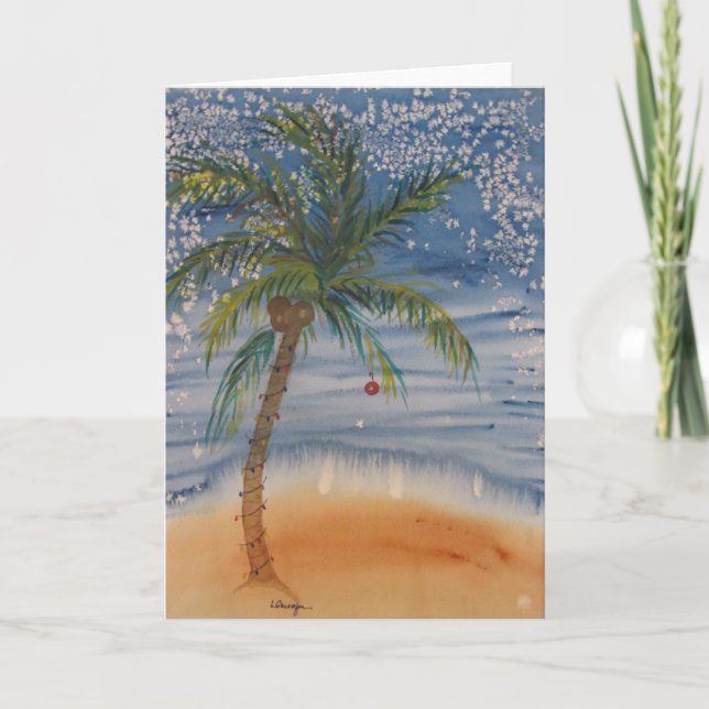 California Christmas Greeting Card (Front)