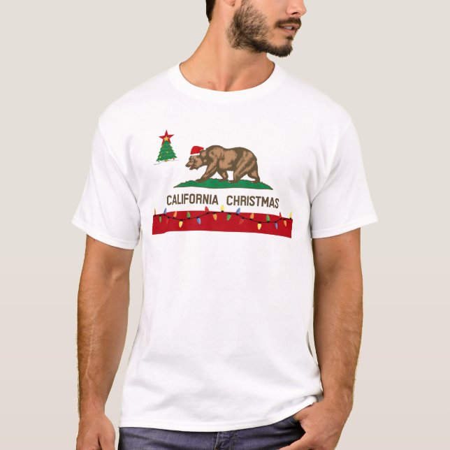 California Christmas T-shirt (Front)