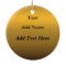California Christmas Tree Ornament