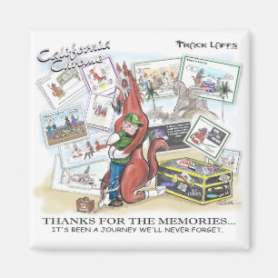 California Chrome - Merci pour le Magnet des souve