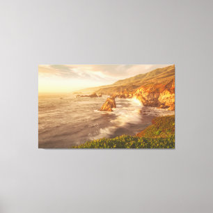 California Coast Canvas Print