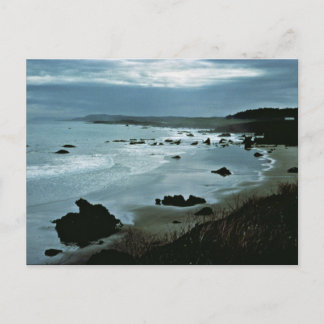 California coast postcard