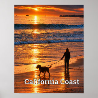 California Coast Poster