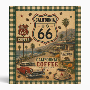 California Coastal Coffee Family Recipes Binder