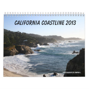 California Coastline 2013 Calendar